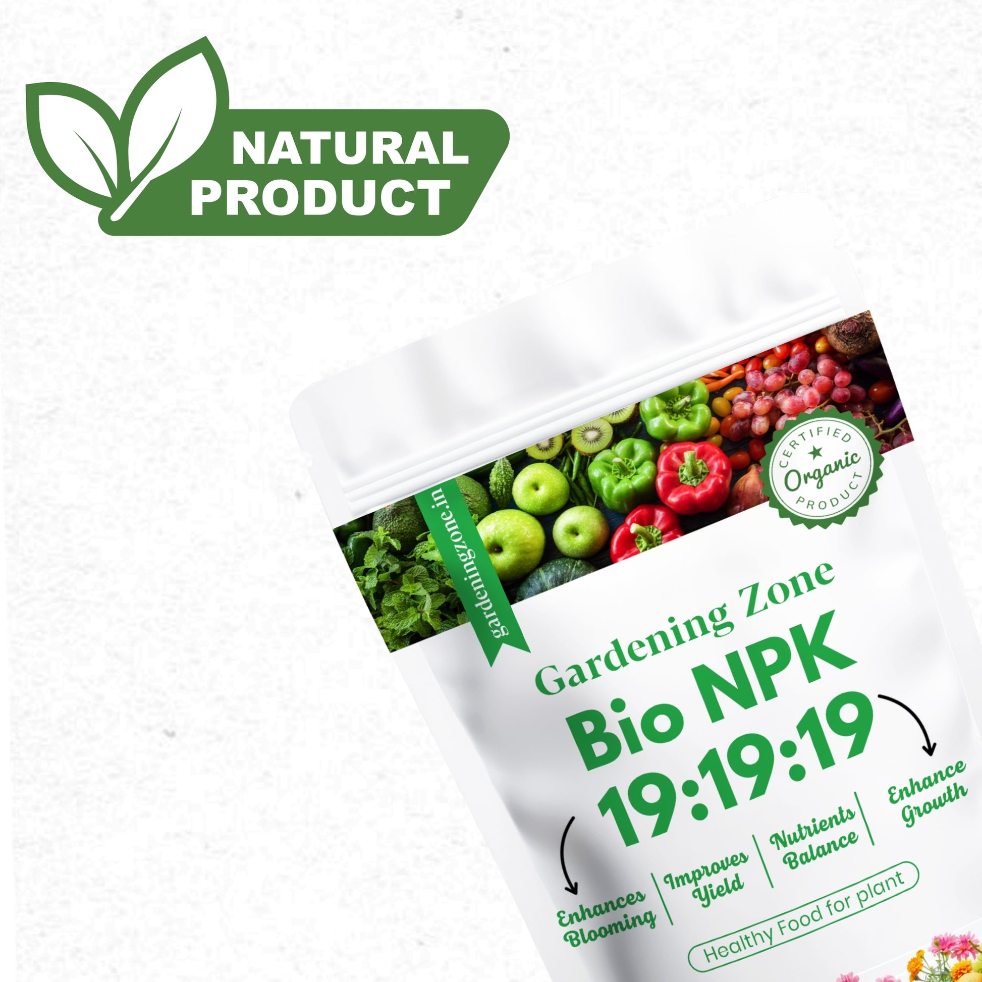 Gardening Zone 400Gram Bio NPK 19-19-19 – Complete Plant Nutrition for Faster Growth! 🌱✨