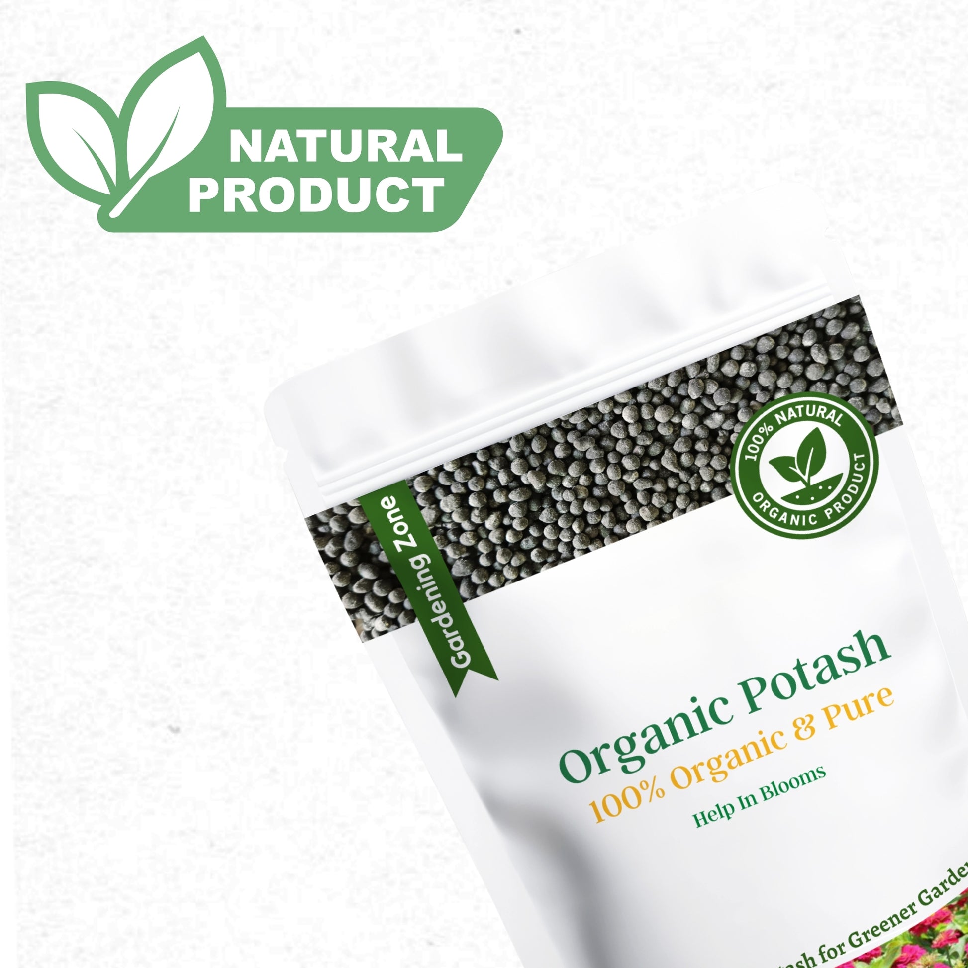 Gardening Zone 400Gram Organic Potash Granules – Boosts Flowering & Fruiting