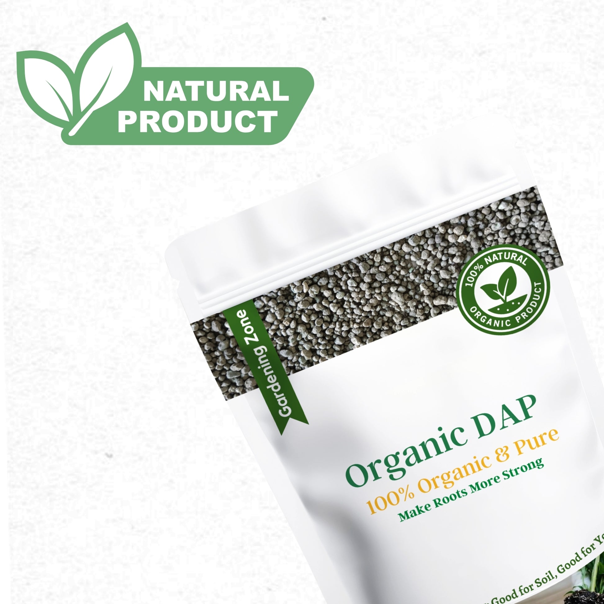 Gardening Zone 400Gram Organic DAP Fertilizer – Nitrogen & Phosphorus Booster
