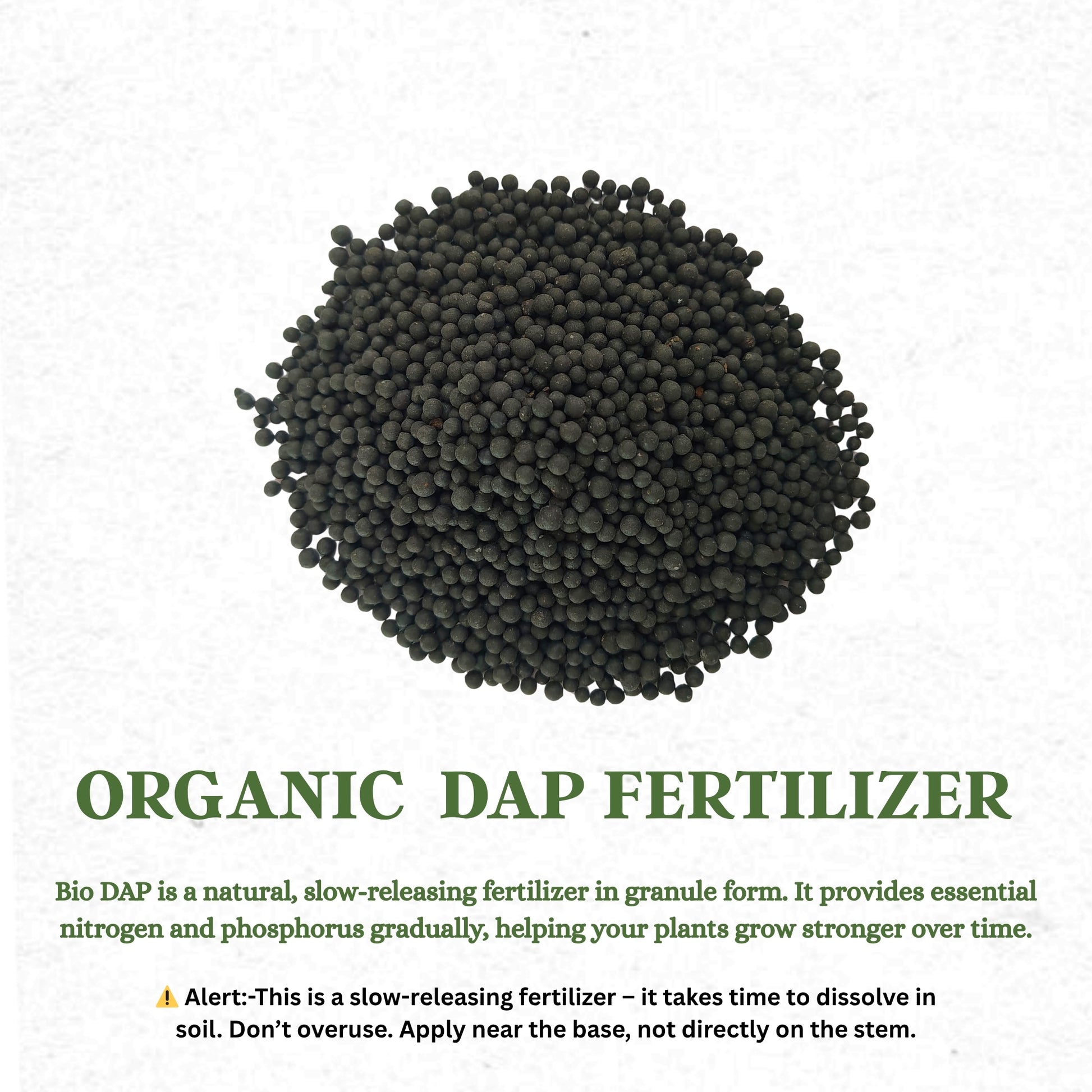 Gardening Zone 400Gram Organic DAP Fertilizer – Nitrogen & Phosphorus Booster