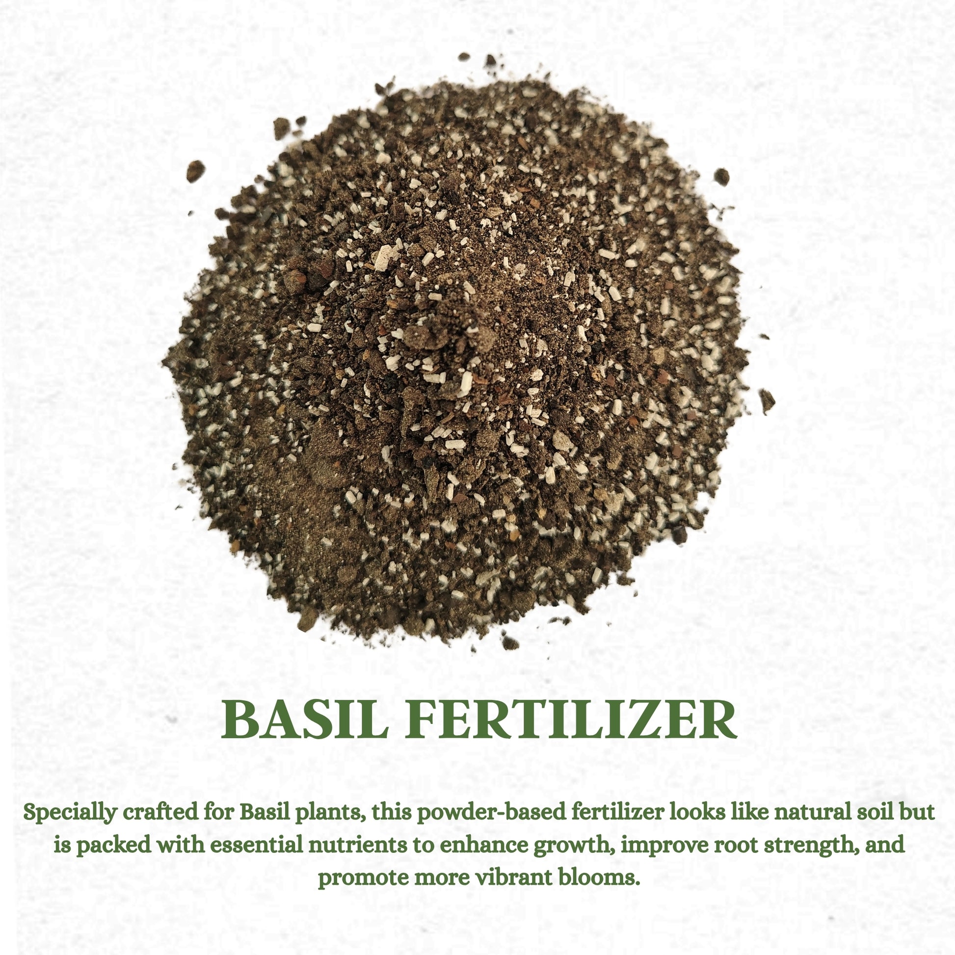 Gardening Zone Premium 400Gram Tulsi Plant Fertilizer β 100% Organic Growth Booster for Healthy & Lush Tulsi π±