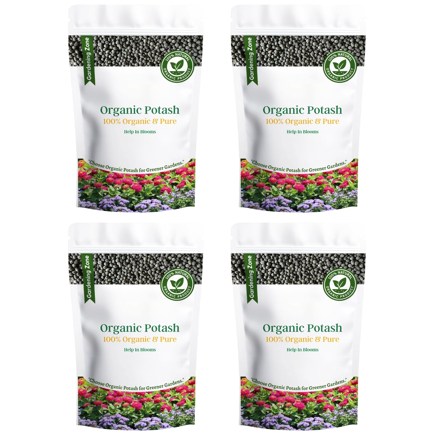 Gardening Zone Organic Potash Granules – Boosts Flowering & Fruiting