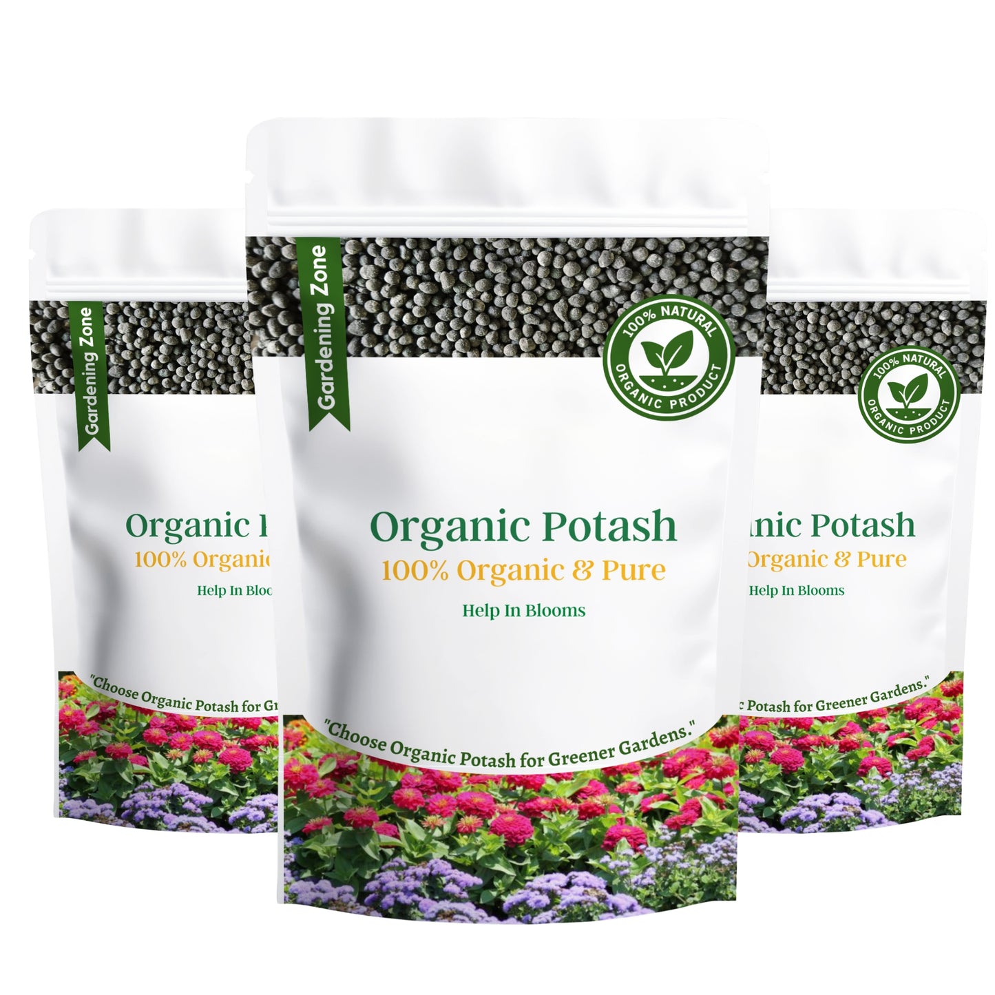 Gardening Zone Organic Potash Granules – Boosts Flowering & Fruiting