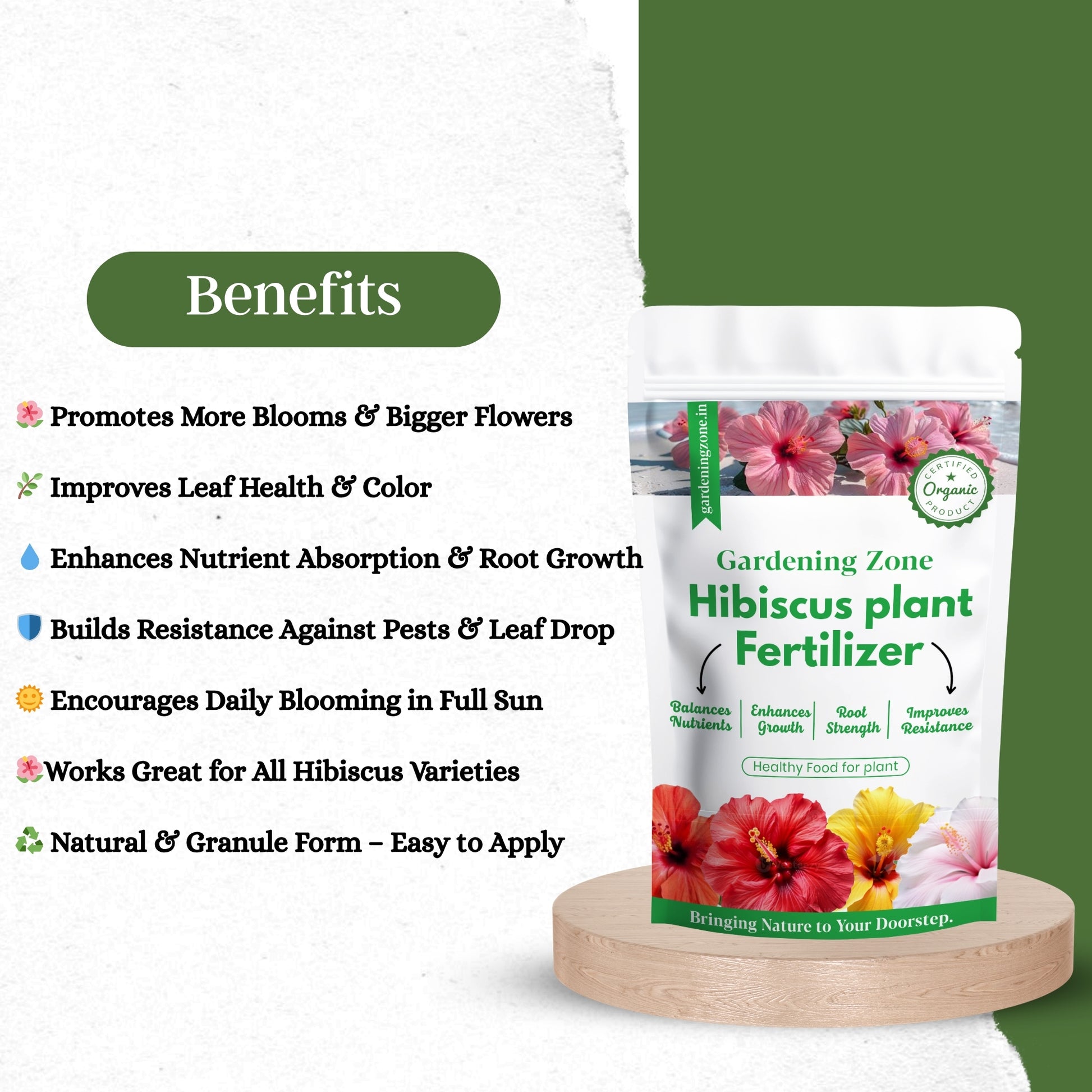 Gardening Zone 400Gram Hibiscus Plant Fertilizer β Boost Flowering & Growth! πΏ πΊ
