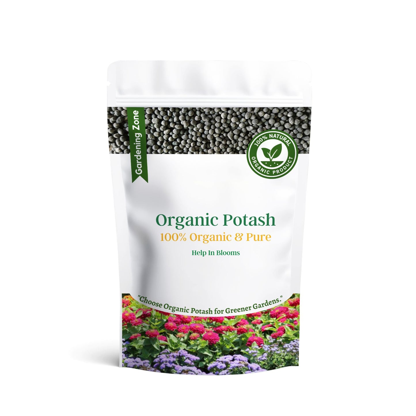 Gardening Zone Organic Potash Granules – Boosts Flowering & Fruiting