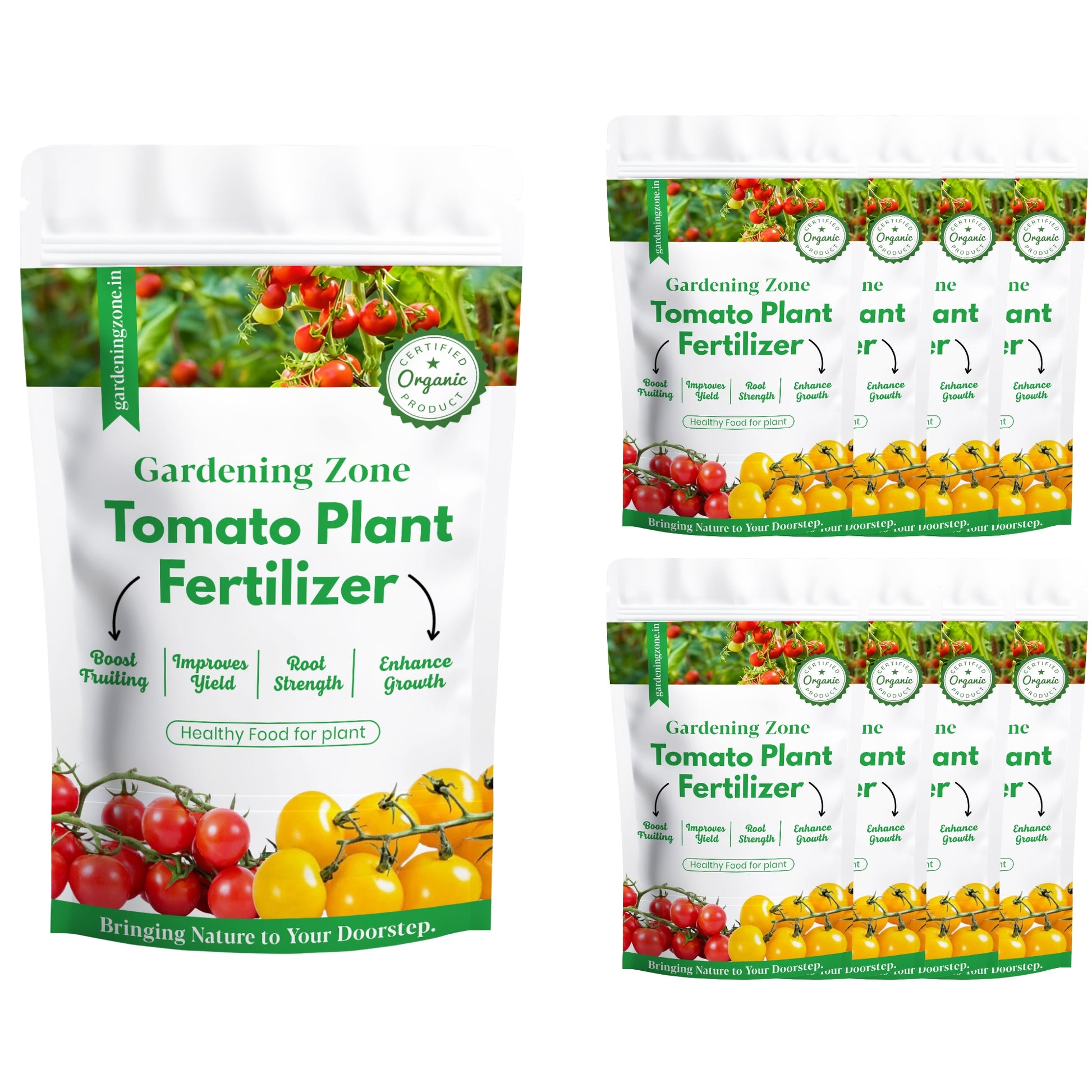 Gardening Zone Tomato Fertilizer β 100% Organic Growth Booster for Juicy & Healthy Tomatoes π±