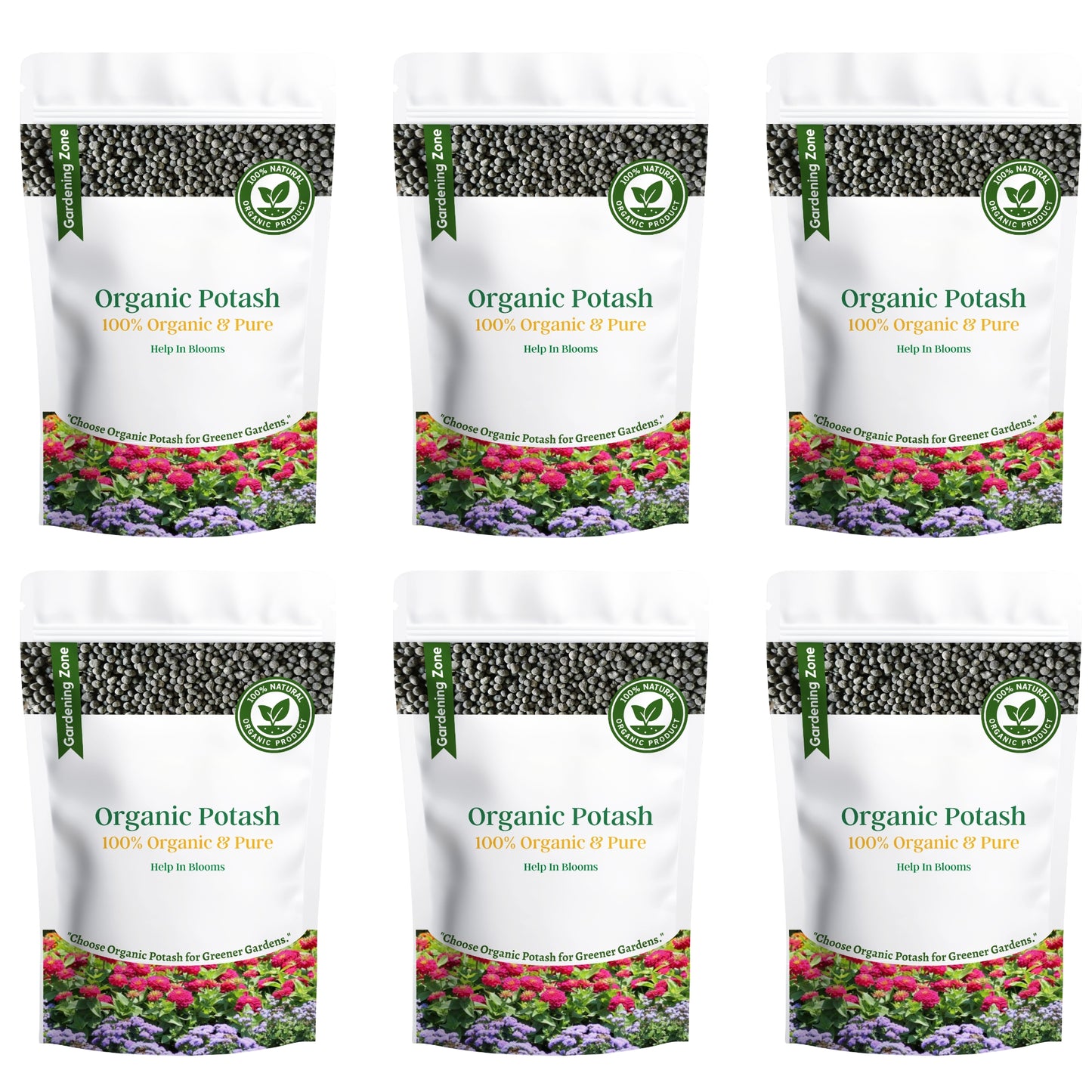 Gardening Zone Organic Potash Granules – Boosts Flowering & Fruiting