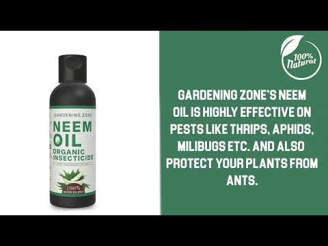 Gardening Zone High Quality 100% Water Soluble Neem Oil 100 Ml