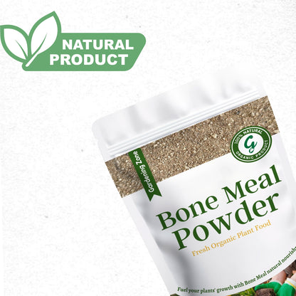 Gardening Zone 400Gram Steam Bone Meal – Natural Phosphorus-Rich Fertilizer for Healthy Root Growth