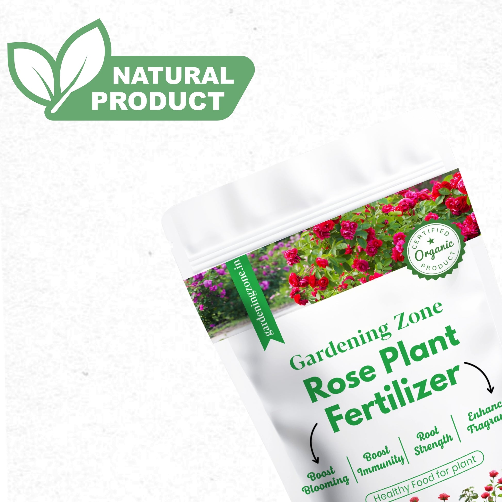 Gardening Zone 400Gram Rose Fertilizer – Boost Flowering & Growth for Stunning Blooms! 🌿