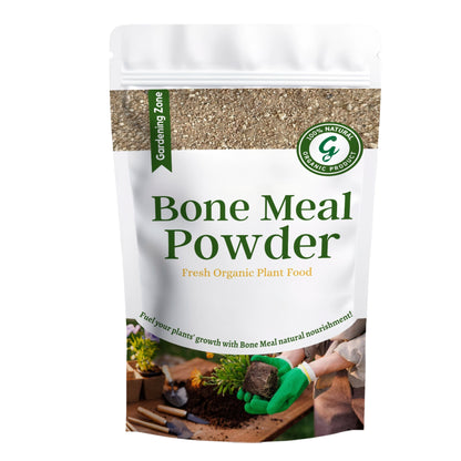 Gardening Zone 400Gram Steam Bone Meal – Natural Phosphorus-Rich Fertilizer for Healthy Root Growth