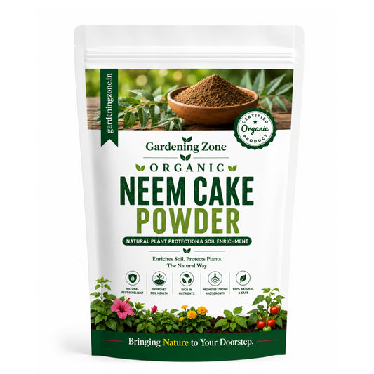 Gardening Zone Neem Cake Fertilizer – Natural Pest Control & Soil Enricher