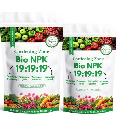 Gardening Zone Bio NPK 19-19-19 – Complete Plant Nutrition for Faster Growth! 🌱✨