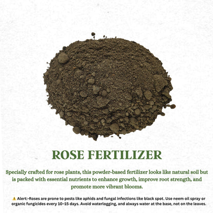 Gardening Zone 400Gram Rose Fertilizer – Boost Flowering & Growth for Stunning Blooms! 🌿
