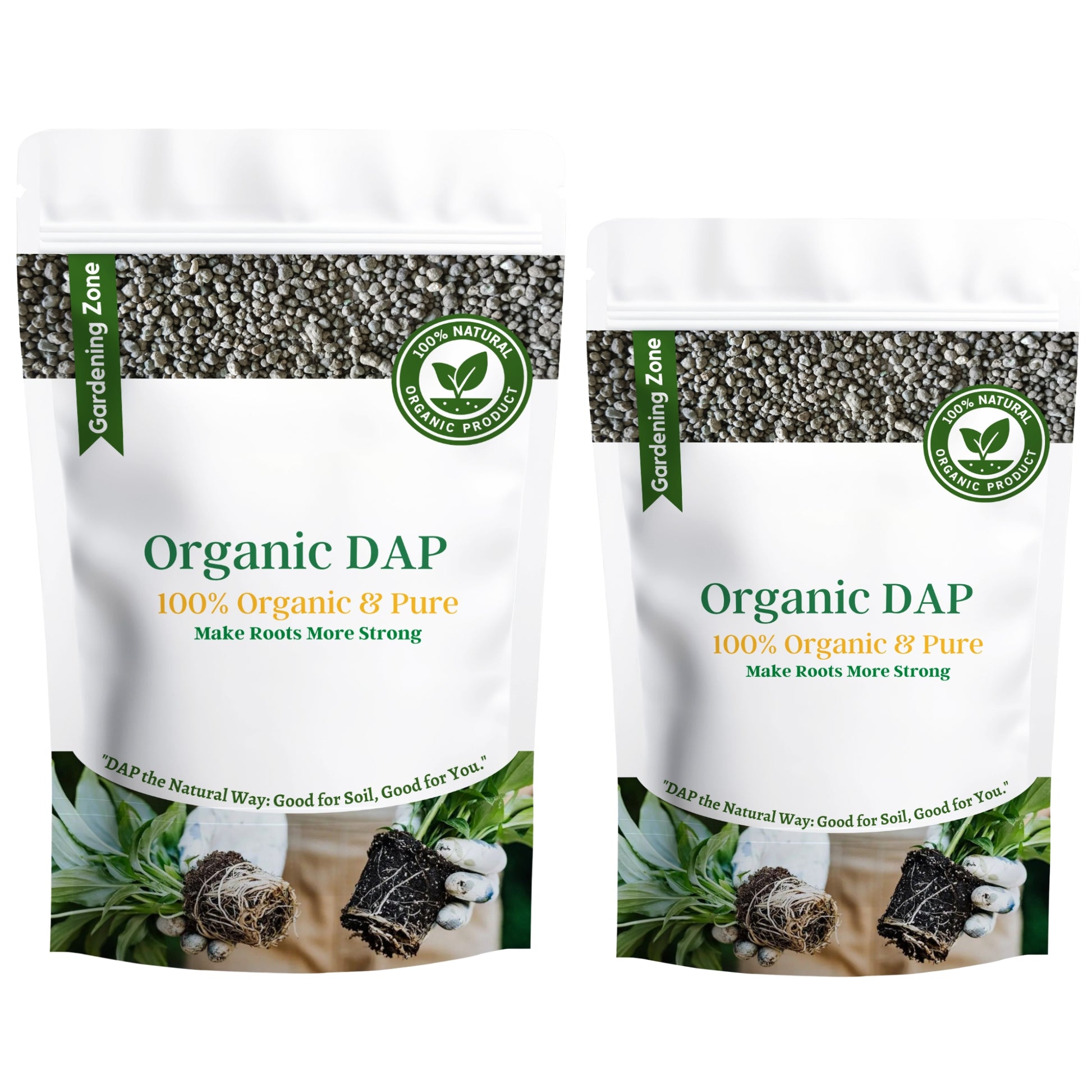Gardening Zone Organic DAP Fertilizer – Nitrogen & Phosphorus Booster