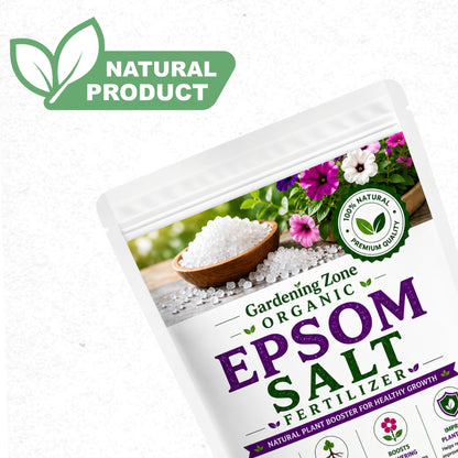Gardening Zone Epsom Salt – Magnesium-Rich Plant Supplement