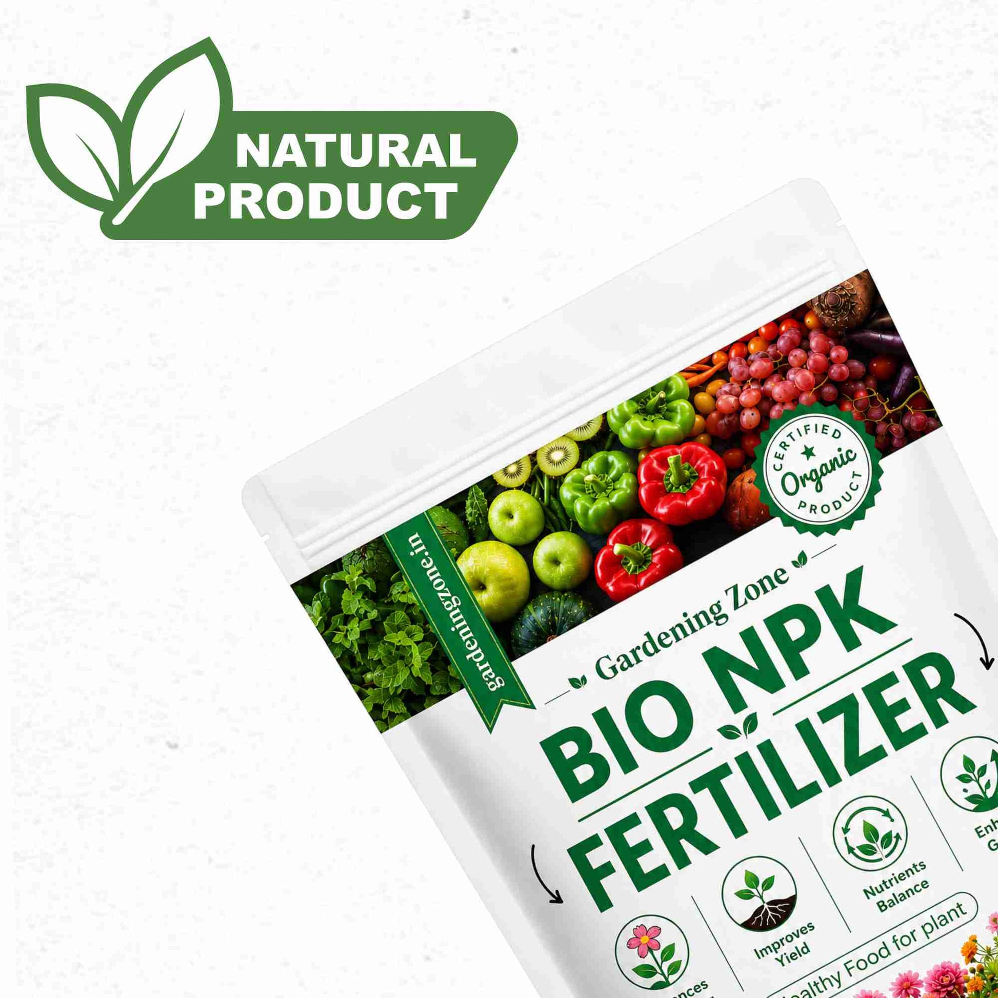Gardening Zone Bio NPK Granules – Complete Plant Nutrition for Faster Growth! 🌱✨