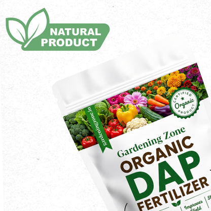 Gardening Zone Organic DAP Fertilizer – Nitrogen & Phosphorus Booster