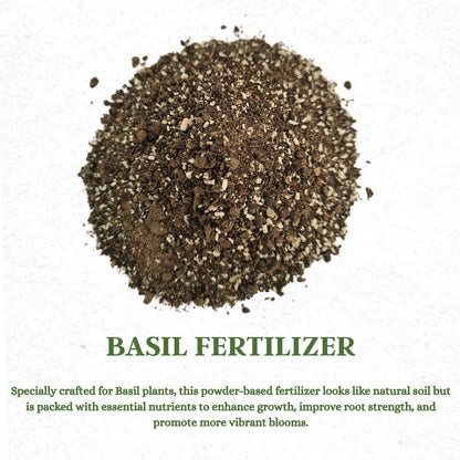 Gardening Zone Premium 400Gram Tulsi Plant Fertilizer – 100% Organic Growth Booster for Healthy & Lush Tulsi 🌱