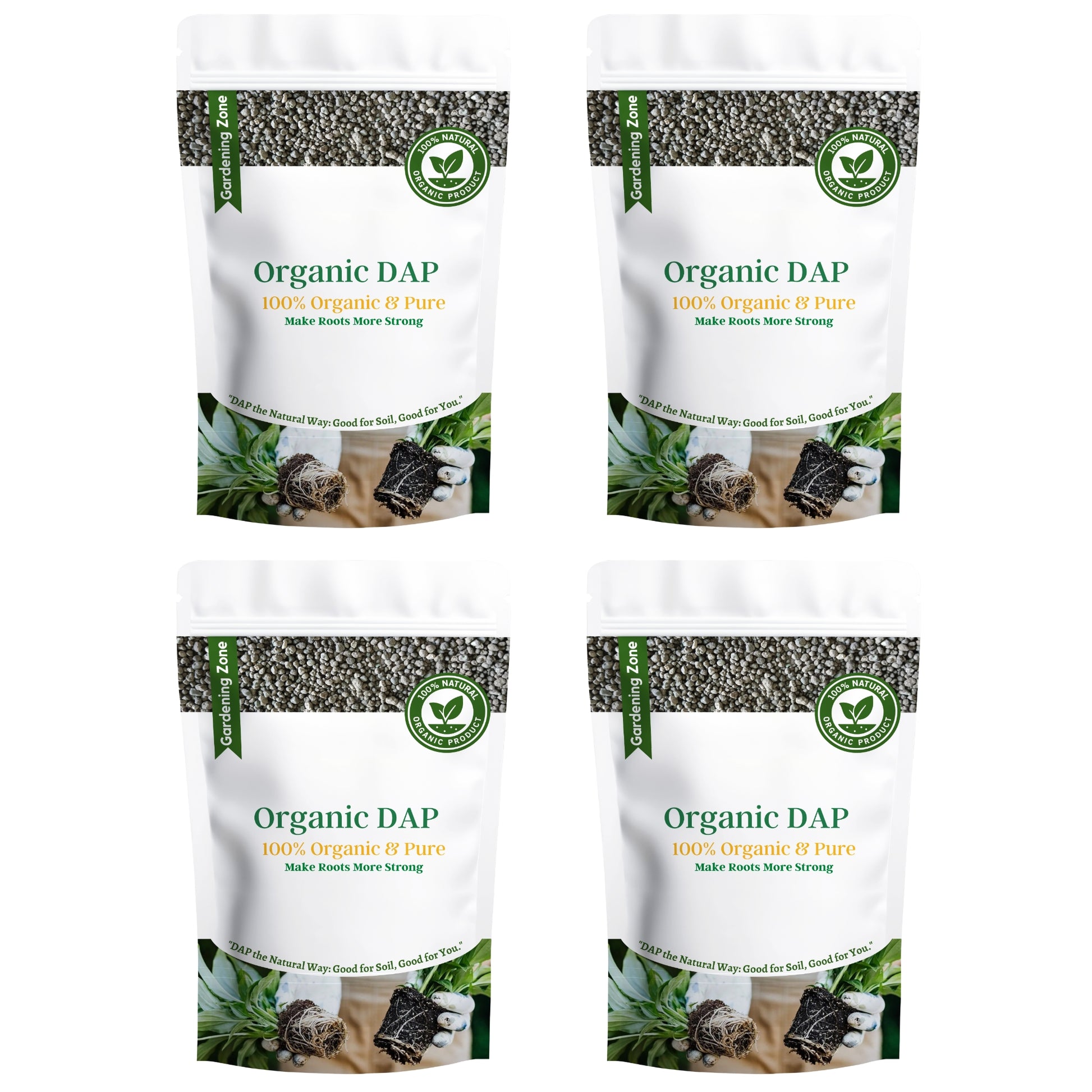 Gardening Zone Organic DAP Fertilizer – Nitrogen & Phosphorus Booster