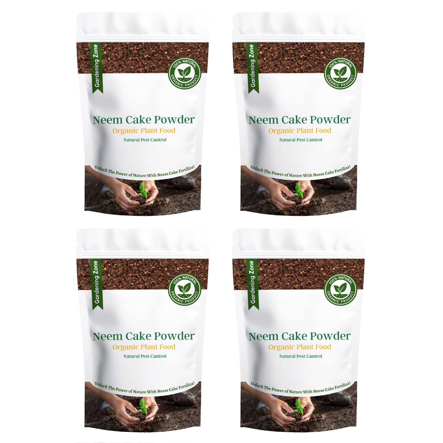 Gardening Zone Neem Cake Fertilizer – Natural Pest Control & Soil Enricher