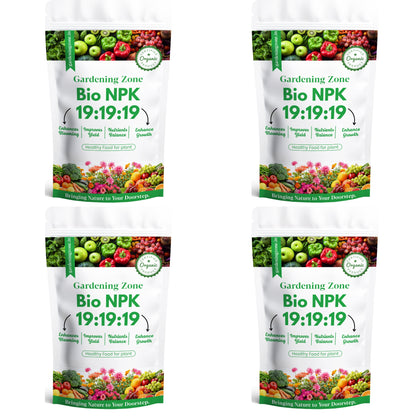 Gardening Zone Bio NPK 19-19-19 – Complete Plant Nutrition for Faster Growth! 🌱✨