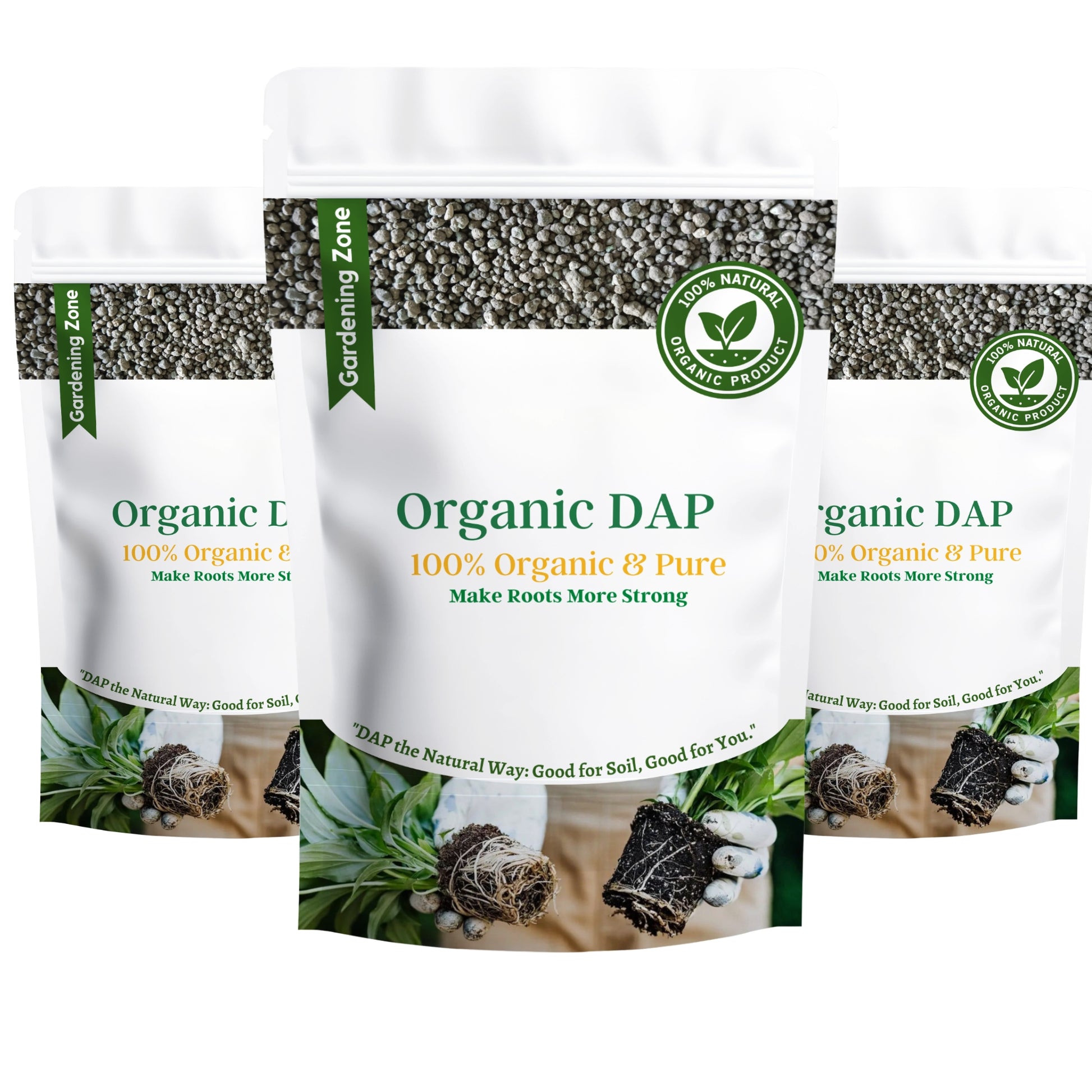 Gardening Zone Organic DAP Fertilizer – Nitrogen & Phosphorus Booster