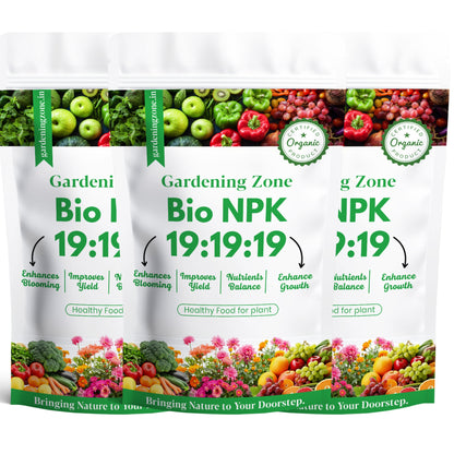 Gardening Zone Bio NPK 19-19-19 – Complete Plant Nutrition for Faster Growth! 🌱✨