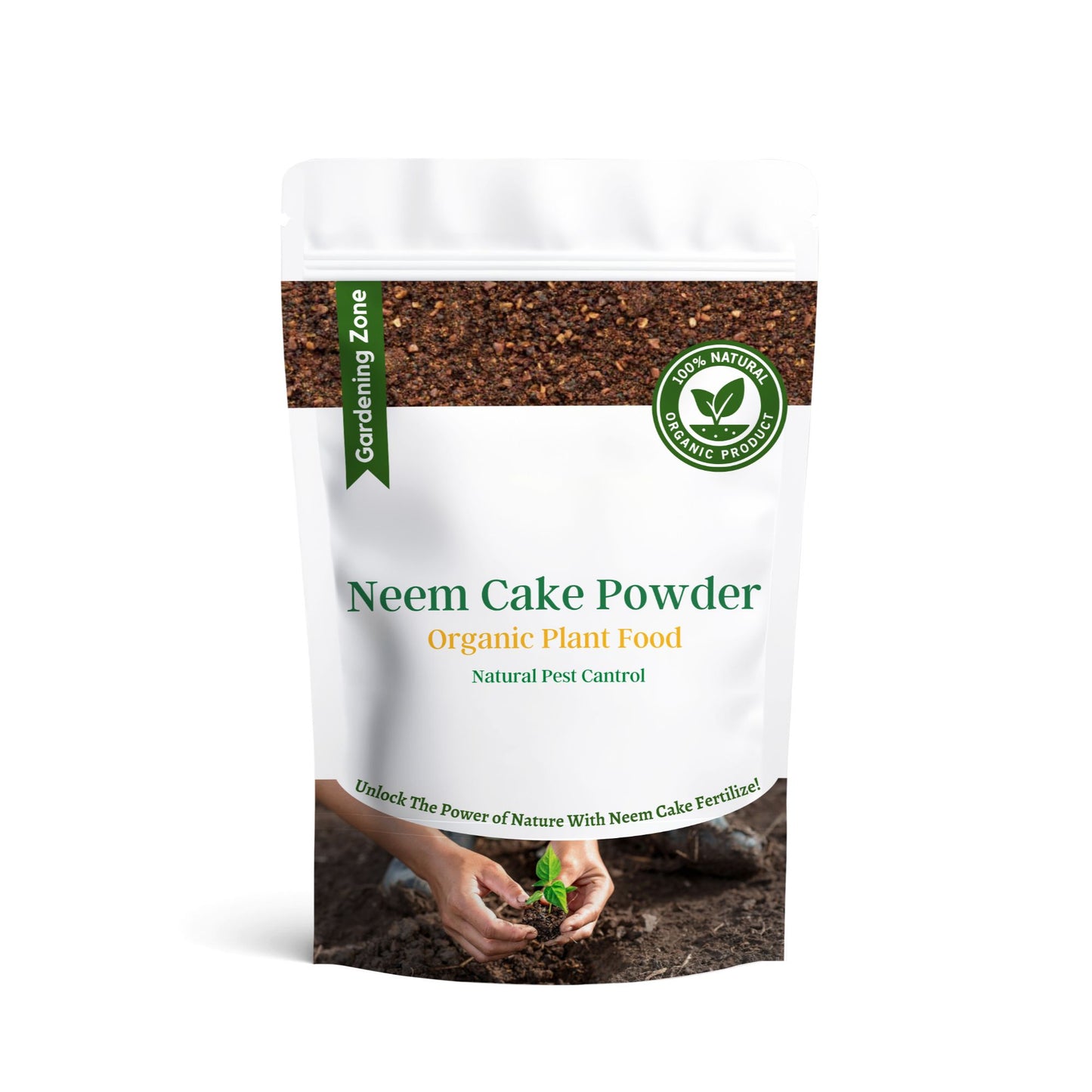 Gardening Zone Neem Cake Fertilizer – Natural Pest Control & Soil Enricher