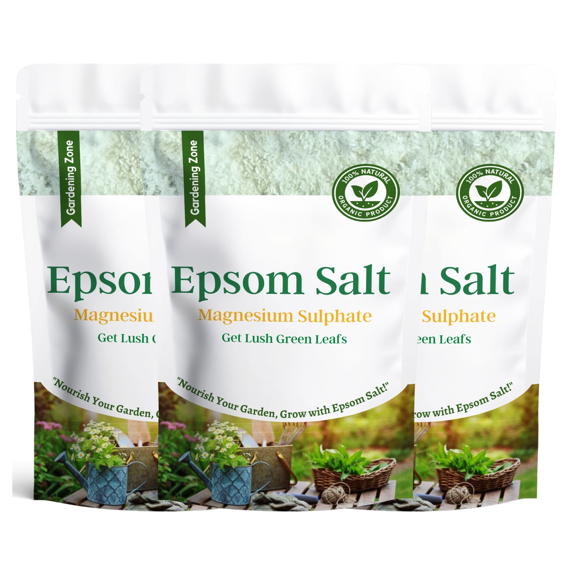 Gardening Zone Epsom Salt – Magnesium-Rich Plant Supplement