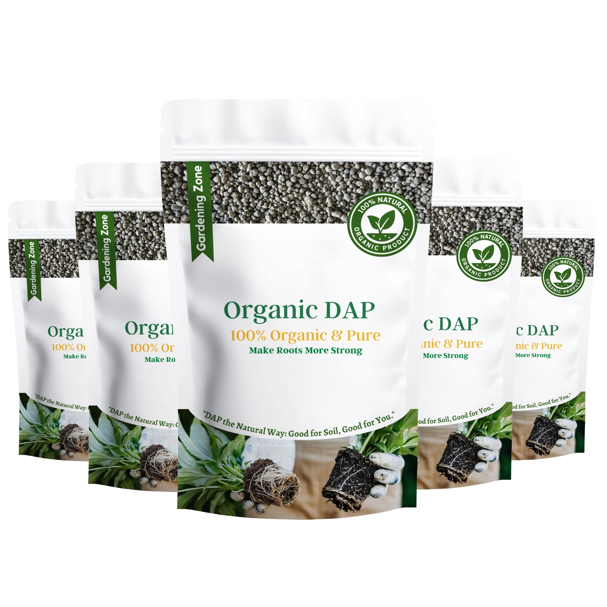 Gardening Zone Organic DAP Fertilizer – Nitrogen & Phosphorus Booster