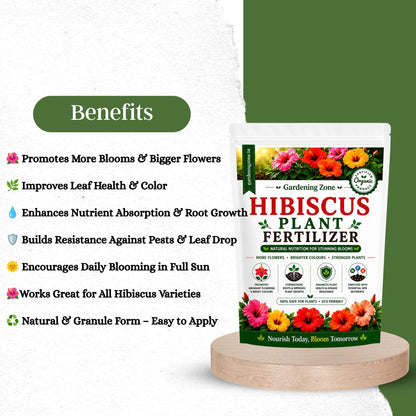 Gardening Zone Hibiscus Plant Fertilizer – Boost Flowering & Growth! 🌿 🌺