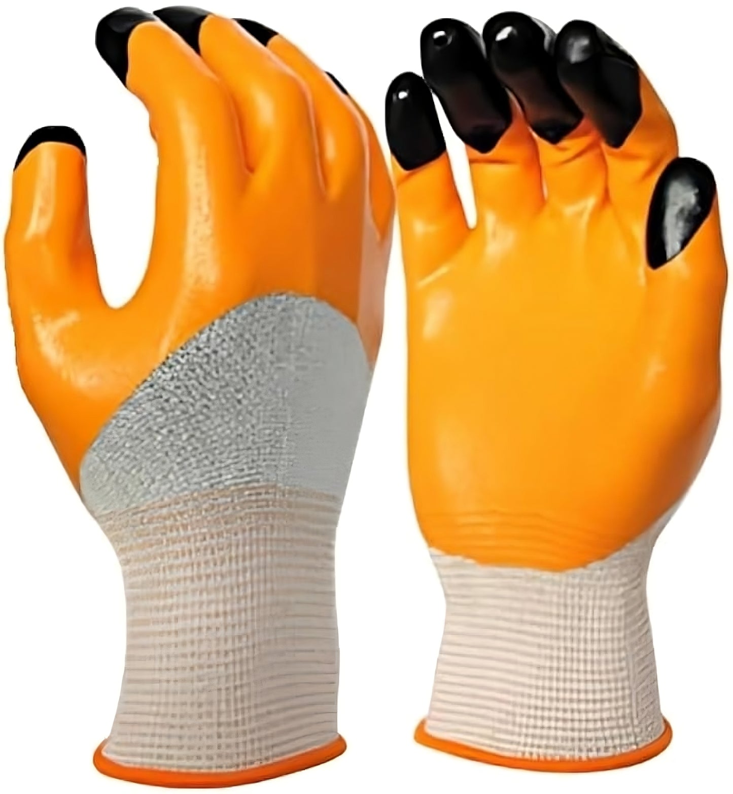 Gardening Zone Orange Imported Gardening Gloves | Durable and Comfortable Hand Protection