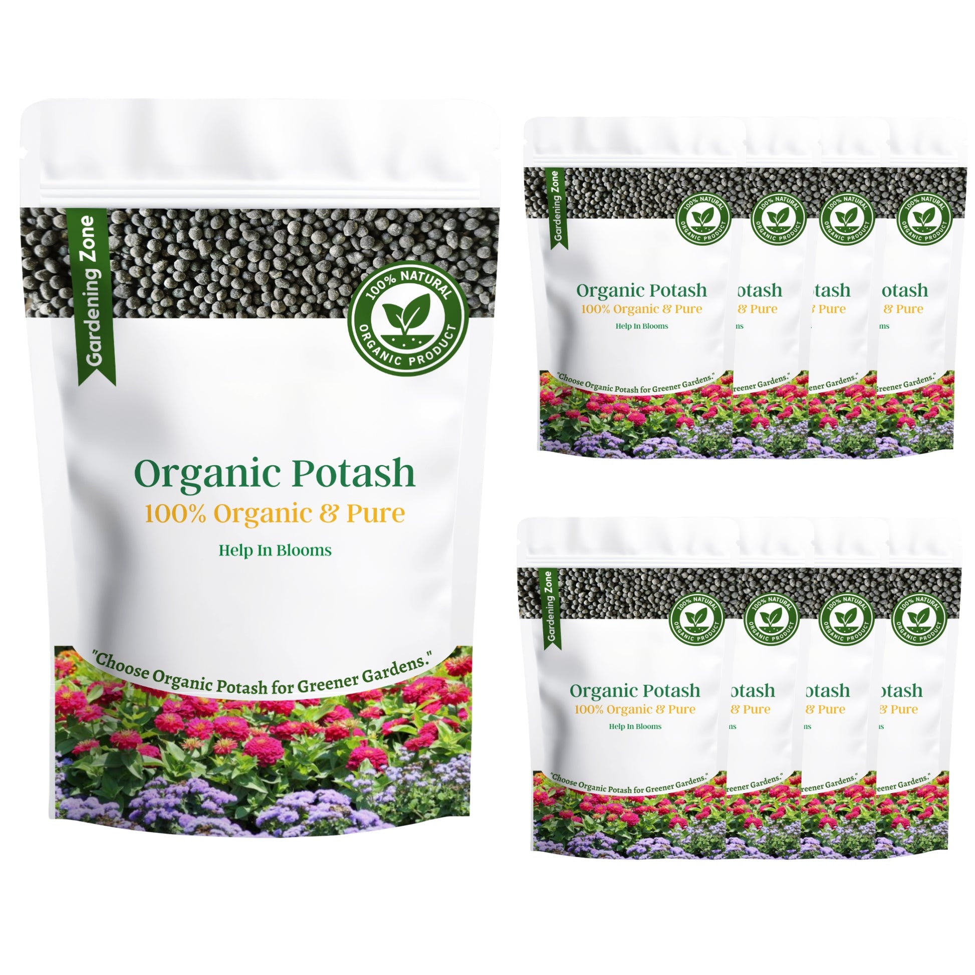 Gardening Zone Organic Potash Granules – Boosts Flowering & Fruiting