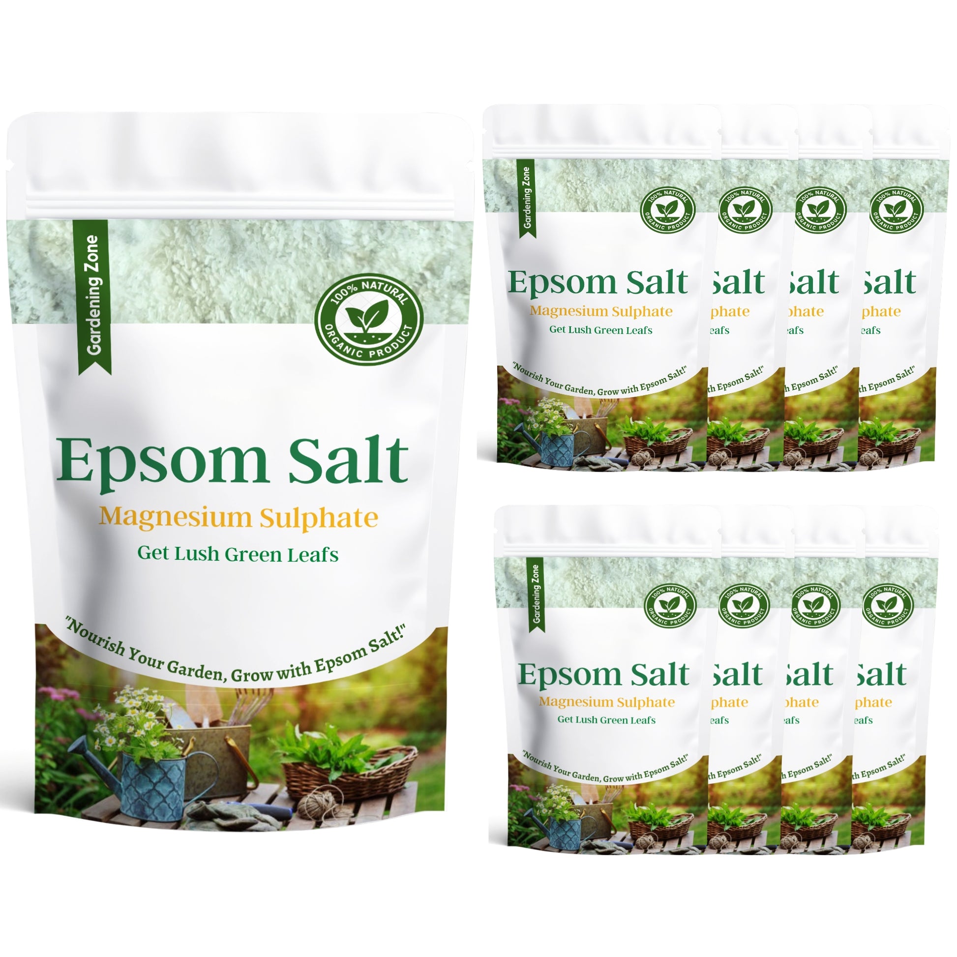 Gardening Zone Epsom Salt – Magnesium-Rich Plant Supplement