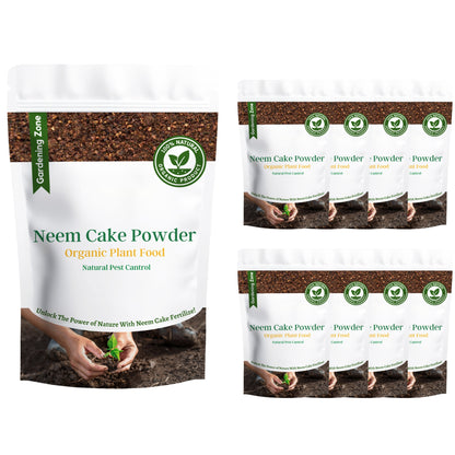 Gardening Zone Neem Cake Fertilizer – Natural Pest Control & Soil Enricher