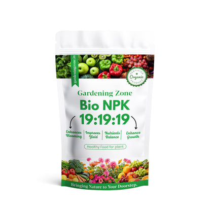 Gardening Zone Bio NPK 19-19-19 – Complete Plant Nutrition for Faster Growth! 🌱✨
