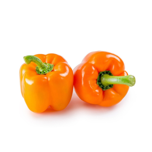 Gardening Zone High Quality F 1 Capsicum Orange 10 Seeds