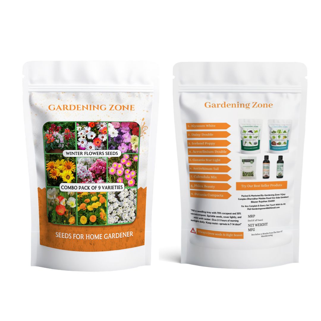 winter flower seeds combo pack Gardening Zone Winter Flower Seeds Combo