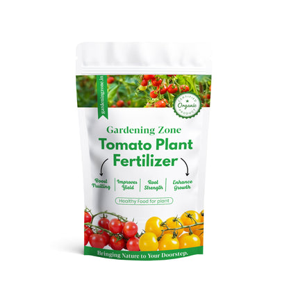 Gardening Zone Tomato Fertilizer – 100% Organic Growth Booster for Juicy & Healthy Tomatoes 🌱